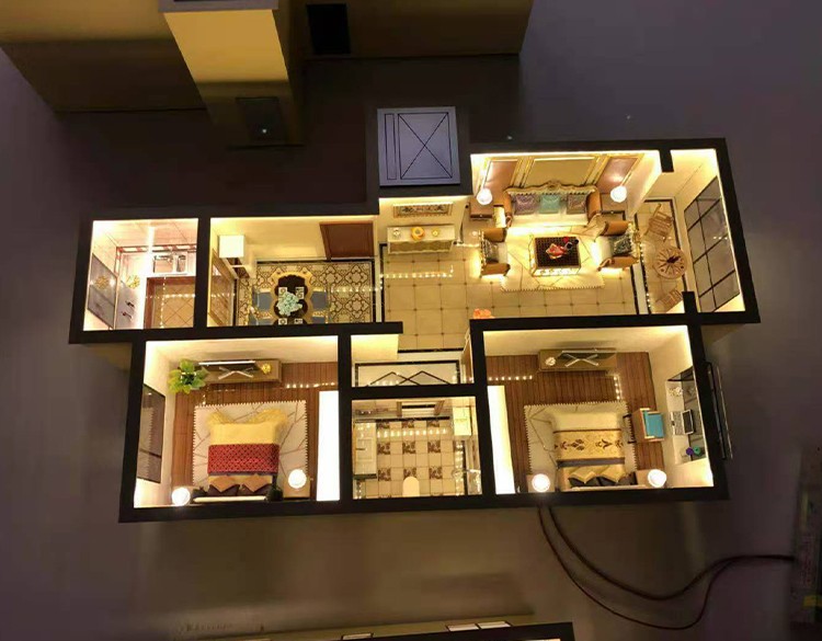 錫林浩特戶型模型